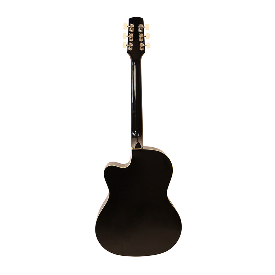 Steven Harris CAG-200C-BLK Cutaway Acoustic Guitar